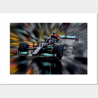 Lewis Hamilton 2021 Posters and Art